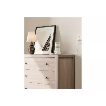 Flaschenwärmer Momcozy MW003-WH12BA-A — Batterie 80W, Touch-Steuerung, grün/transparent/weiß