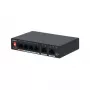 Dahua Technology PFS3006-4GT-60-V2 Gigabit Ethernet (10/100/1000) Power over Ethernet (PoE) Schwarz