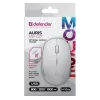 Kabellose Maus mit leisem Klick AURIS MB-027 800/1200/1600 DPI weiß