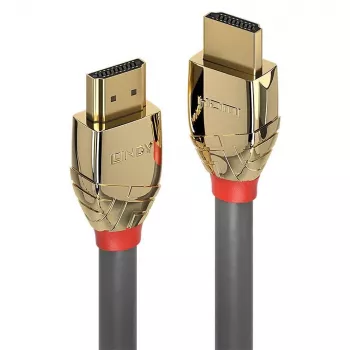 Lindy 15m Standard HDMI Kabel, Gold Line, 15 m, HDMI Typ A (Standard), HDMI Typ A (Standard), Grau