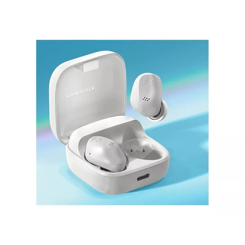 Sennheiser Kopfhörer | Accentum | Bluetooth | In-Ear | Mikrofon | Geräuschunterdrückung | Kabellos | Weiß