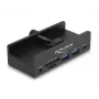 DeLOCK 64285 USB 2.0 Type-A Hub 5000 Mbit/s Schwarz