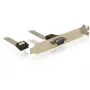 Serielles Kabel DeLOCK 82768 DB9 M Grau 0,4 m
