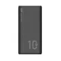 Powerbank Silicon Power QP15 10000 mAh, LiPo, 2x USB-A + 2x USB-C, Micro-USB-Eingang, schwarz