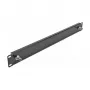 DeLOCK 19 Zoll Panel mit 2 x BNC-Buchse 1U schwarz