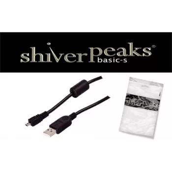 USB-Kabel ShiverPeaks BS77388 1,5m USB A Mini-USB B Schwarz
