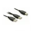DELOCK Kabel USB 2.0 B -> USB-A Power + Power/Data