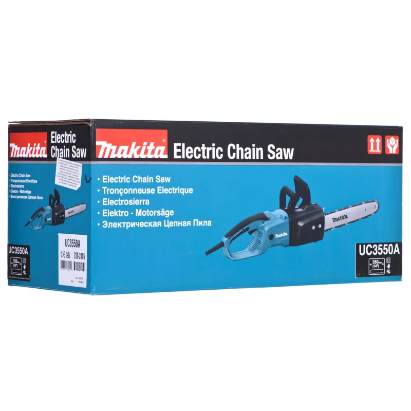 Makita UC3550A Kettensäge 2000 W Schwarz, Blau
