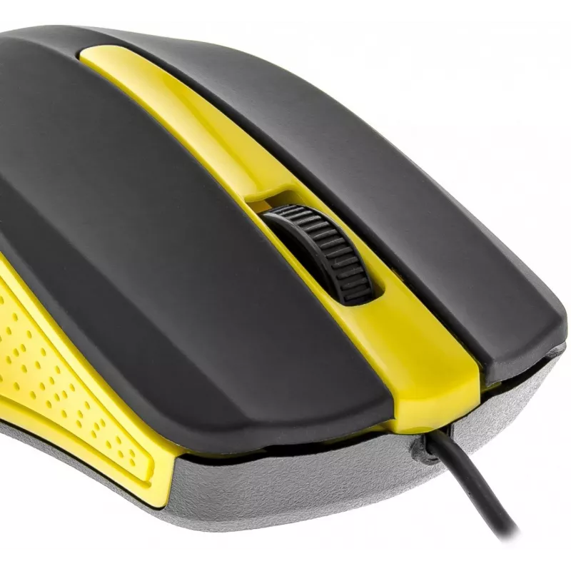 USB kabelgebundene Maus, 3 Tasten, gummierte Oberfläche
