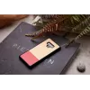 Smartphone-Hülle Mann und Holz für Galaxy Note 9 – schwarz, Design in Blockstreifen-Optik