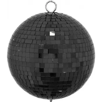 Spiegelkugel EUROLITE 15 cm schwarz — Disco-Spiegelkugel für Lichteffekte