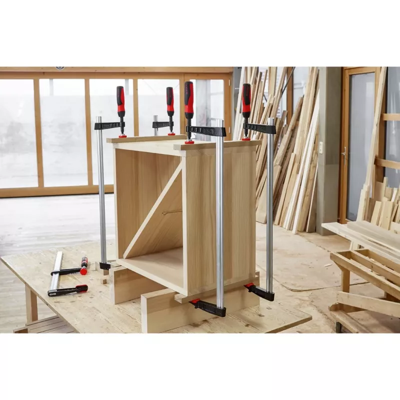 Stangenklemme BESSEY TG30-2K 30 cm Aluminium Schwarz Rot