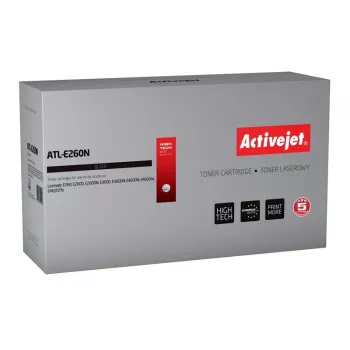 Toner-Kartusche ActiveJet für Lexmark E260/E260A11E schwarz — 3500 Seiten, kompatibel, Einzelpackung