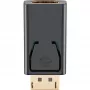 Wentronic Goobay DisplayPort zu HDMI Adapter 1.1, HDMI Standard-Buchse (Typ A) - HDMI Standard-Buchse (Typ A) > DisplayPort-Stecker (51719)