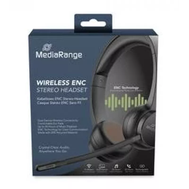 Headset Wireless Enc STEREO/MROS307 Mediarange