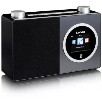 Lenco DIR-70 - Netzwerk-Audio-Player - 3 Watt (Gesamt) - Schwarz (DIR-70BK)