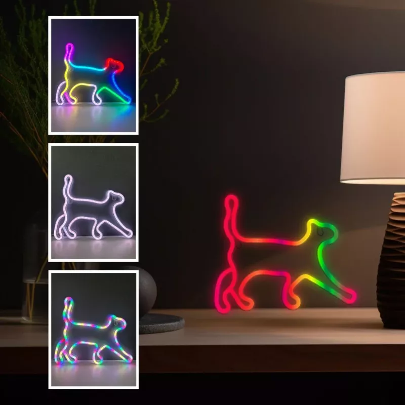 LED-Neonlicht MANTA SNL60RGB RGB-Farbwechselstreifen, flexible dekorative Beleuchtung