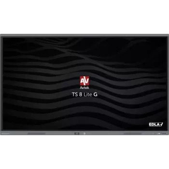 Interaktiver 75 Zoll AVTEK TS 8 Lite G 75 Touchscreen LED 4K 3840x2160, 420 cd/m², 50/32 Touch, Android 14, 40W Lautsprecher