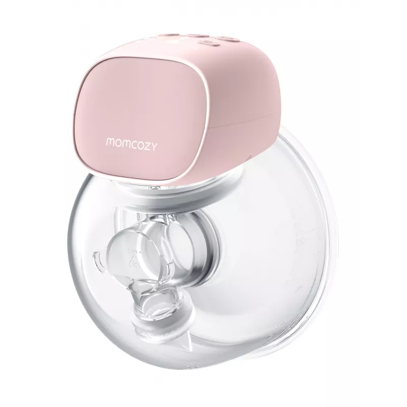Momcozy S9 Pro Doppelte elektrische Milchpumpe Pink, 180ml