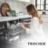 Spezialsalz für Geschirrspüler FRISCHER FR00101_1200, 1,2 kg, Wasserenthärtungssalz im Plastikbehälter