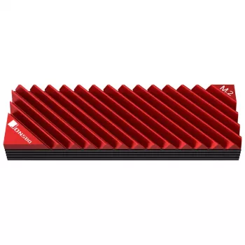 Heatsink/Kühler Jonsbo M.2-3 RED Schwarz Rot 24,4 mm 73 mm 9,6 mm