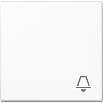 Wandmontierter Schalter Jung A 590 K WW Weiß — mechanisch, 1-fach, weiß