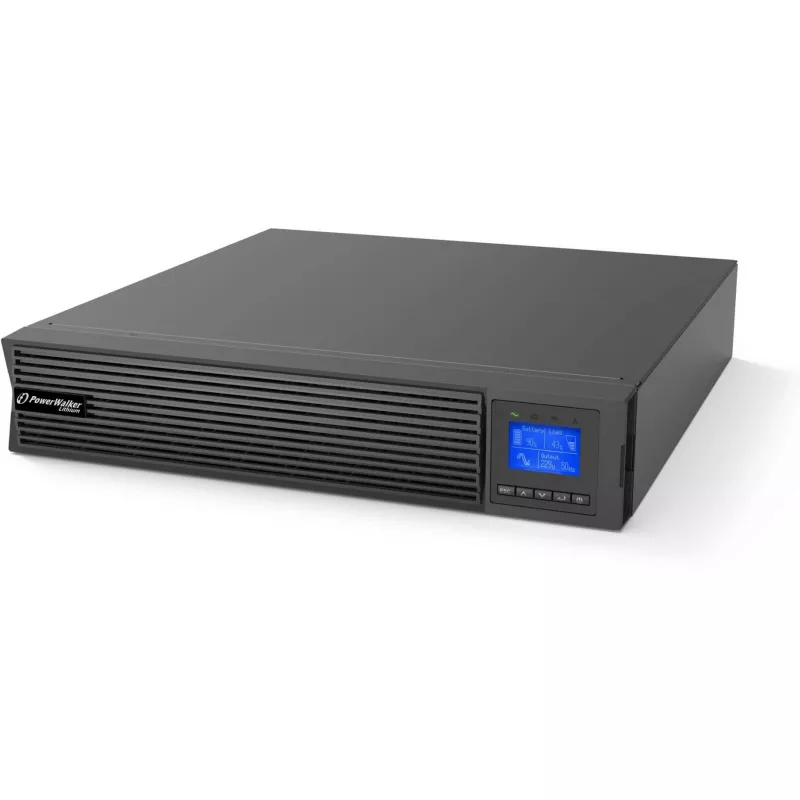 USV-Rack Powerwalker Vfi 1000 Licr Iot PF1 ON-LINE 1000VA 8X Iec C13 USB-B RS-232 LCD 2U