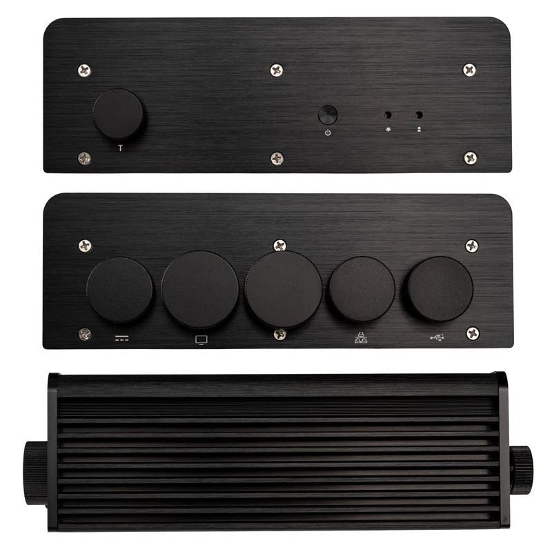 PC-Gehäuse Akasa Pascal PX Ultra Small Form Factor Schwarz