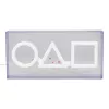 Tisch- und Pendelleuchte Paladone LED Neon Light Squid Game Design PP13775SG