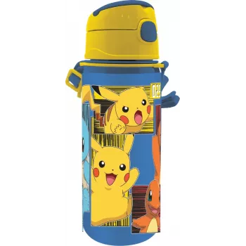 Aluminiumflasche 600 ml Pokemon