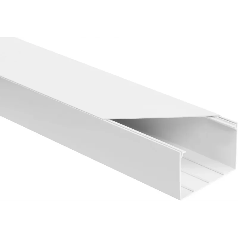 Elektro-Installationsleiste OEM 5961Z weiß LS 90×60 mm, 2 m — 8er-Pack