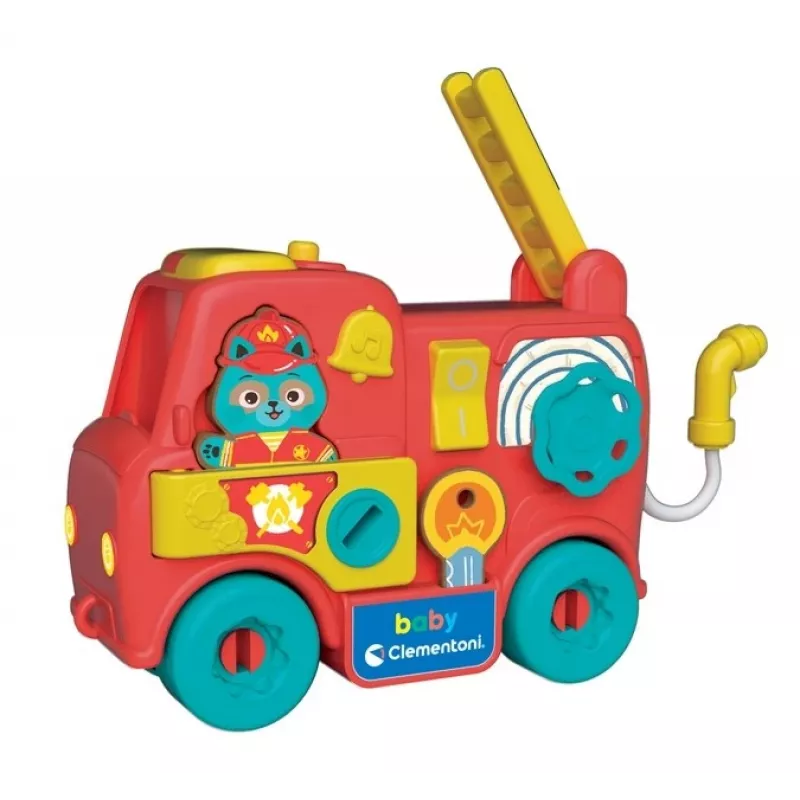 Clementoni EDU Montessori Fahrzeug Feuerwehr