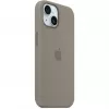 Silikonhülle mit MagSafe für iPhone 15 – Clay