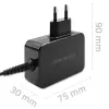 Netzteil QOLTEC 52384 GaN 30W Ausgang 5–20V USB-Ladegerät