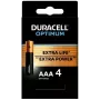 Duracell OPTIMUM AAA Alkaline-Batterien 4er-Pack – langanhaltende Energie für kleine Geräte