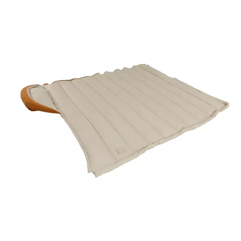 Schlafsack Outwell 230506 halbrechteckig für Erwachsene, 2300×850 mm, max. Körpergröße 195 cm, Baumwolle/Nylon/Polyester (recycelt), gelb