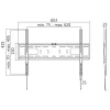 TV-Halterung LogiLink BP0017 177,8 cm (70 Zoll) Schwarz