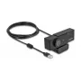Webcam DeLOCK 96400 8 MP 3840 x 2160 Pixel USB 2.0 Schwarz