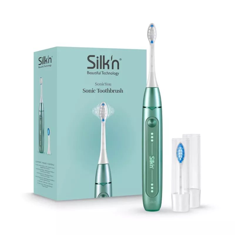 Schallzahnbürste Silk'n SonicYou Grün Mint