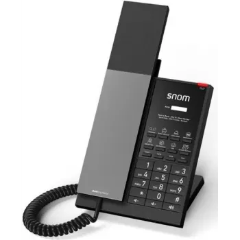 IP-Telefon Snom HD350A Schwarz Kabelgebundenes Handgerät 100-240V