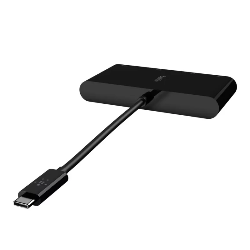 Belkin AVC005BTBK Interface Hub USB 3.2 Gen 1 (3.1 Gen 1) Type-C Schwarz