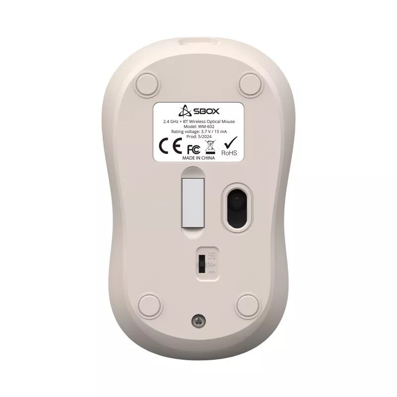 Maus SBOX WM-602 Beige Wireless Interface