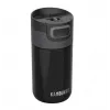 Thermobecher Kambukka Etna 300 ml Pitch Schwarz — isolierter Reisebecher, Edelstahl, auslaufsicher, 300 ml