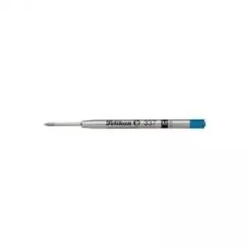 Pelikan Kugelschreiber Jumbo-Ersatzmine 337, M, Blau u. a. für Pelikan Kugelschreiber Big Size silber K77 - (915439)