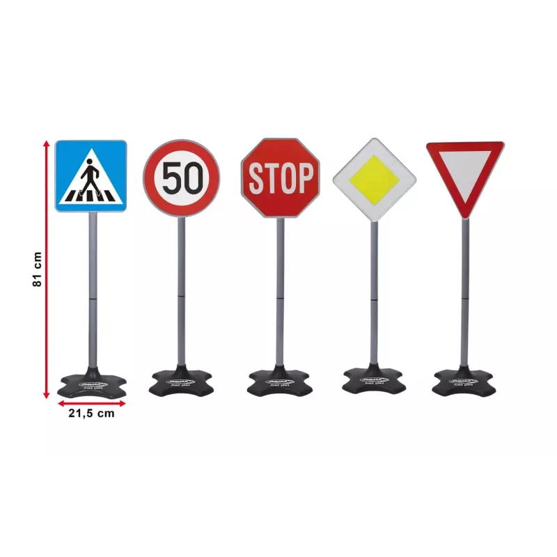 Spielzeug-Verkehrszeichen-Set Jamara 460257