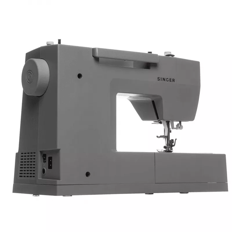 SINGER Nähautomat HD6605 – elektrisch, 1-Stufen-Knopfloch, Freiarm, grau, 6 kg