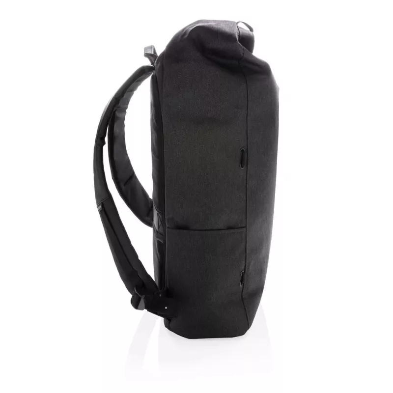 Rucksack XDDESIGN Urban Lite Schwarz — 21 L (erweiterbar auf 27 L), 15,6-Zoll-Laptopfach, wasserabweisend, Trolley-Gurt