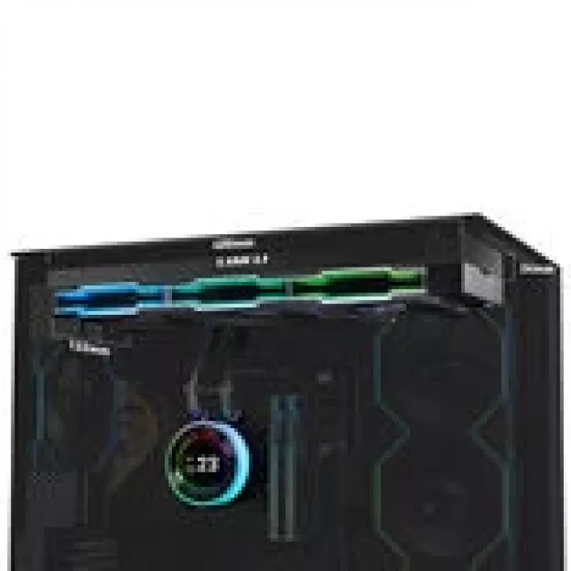 All-in-one liquid cooler Lian Li GA II Hydroshift II LCD-C 360TL 12 cm Schwarz