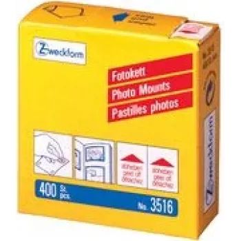 AVERY doppelseitige Fotomontagequadrate 12×12 mm, 400 Stück im Spender (PH3516)