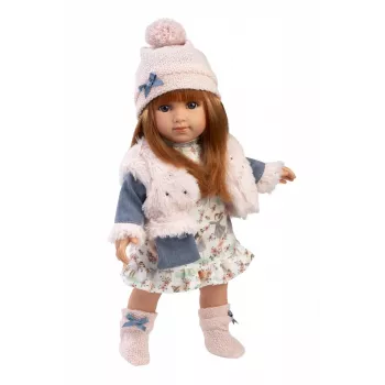 Puppe Llorens Nicole 35 cm – realistische Merkmale, weicher Körper, Babypuppe